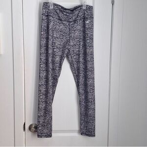 Hollister Black & White Speckled Leggings